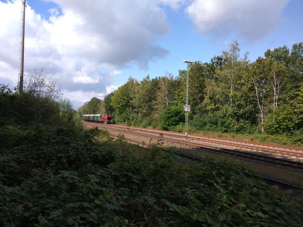 Ferienwohnungen Im Alten Bahnhof Osnabrück Exterior foto